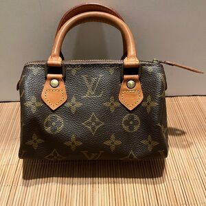 LOUIS VUITTON Monogram Mini Sac HL Speedy